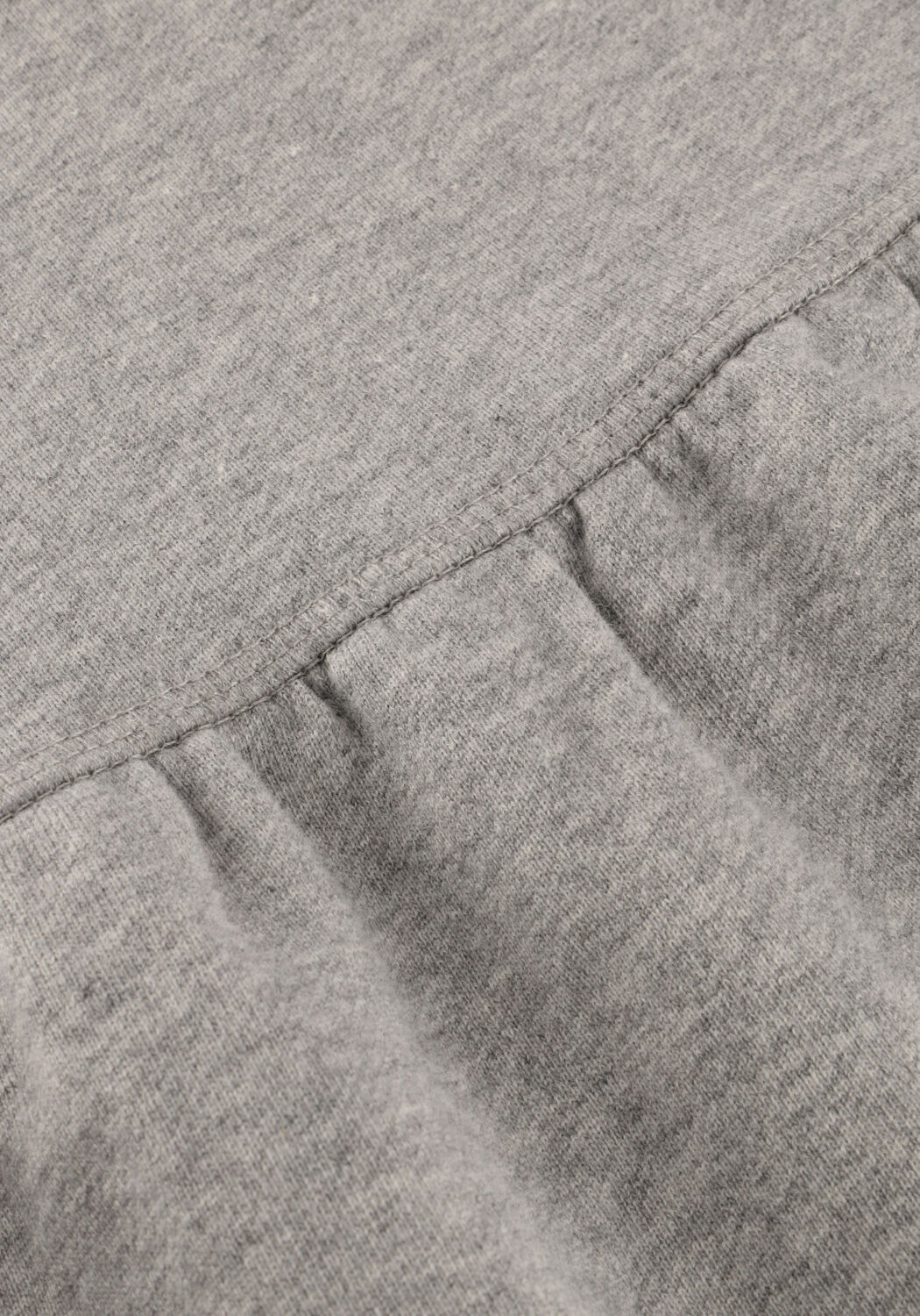 Grijze GANNI Truien/vesten ISOLI CREWNECK WITH PEPLUM - large