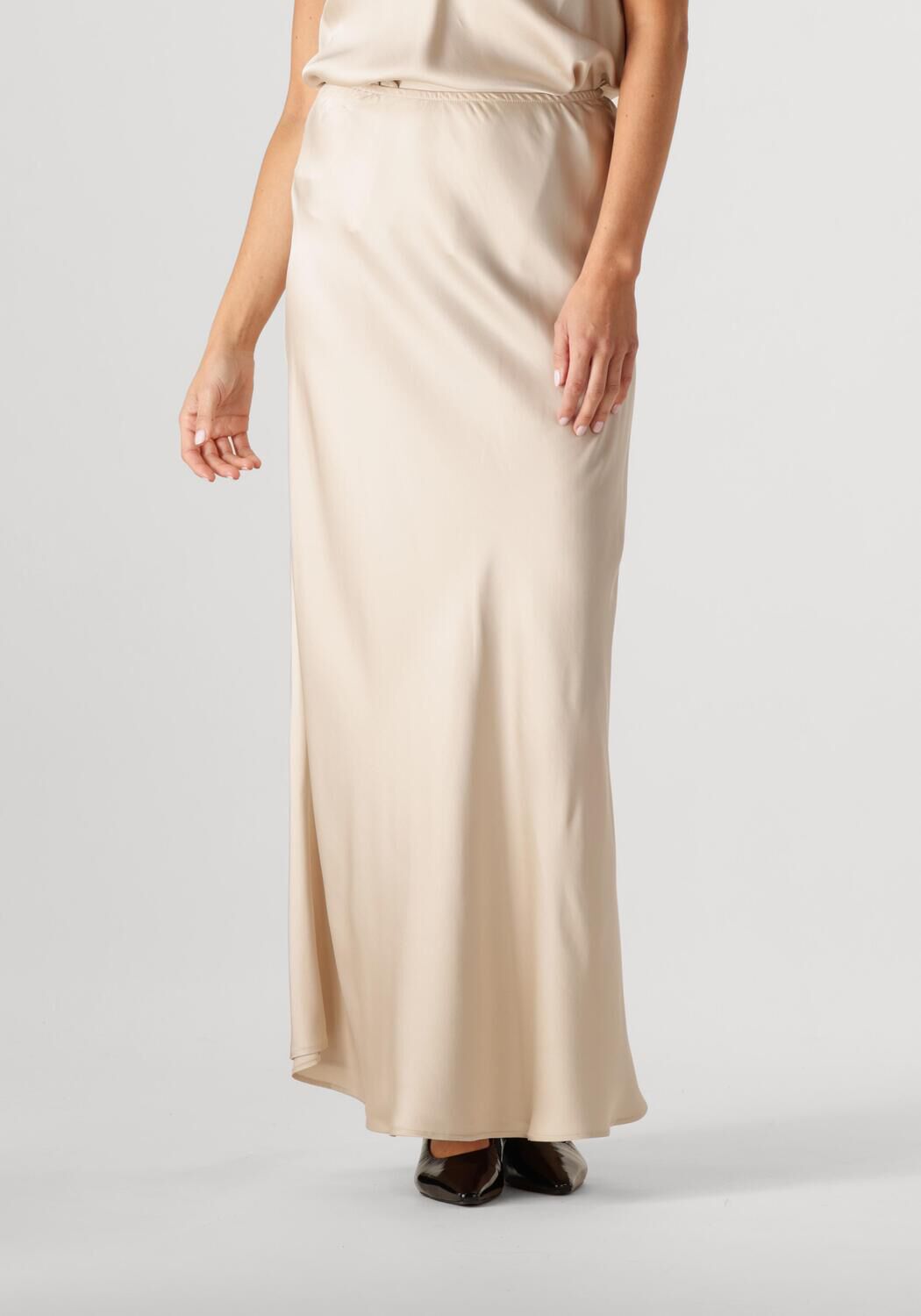 Resort Finest Maxirok Dames Frivo Long, Maat: XS, Kleur: Goud afbeelding 1