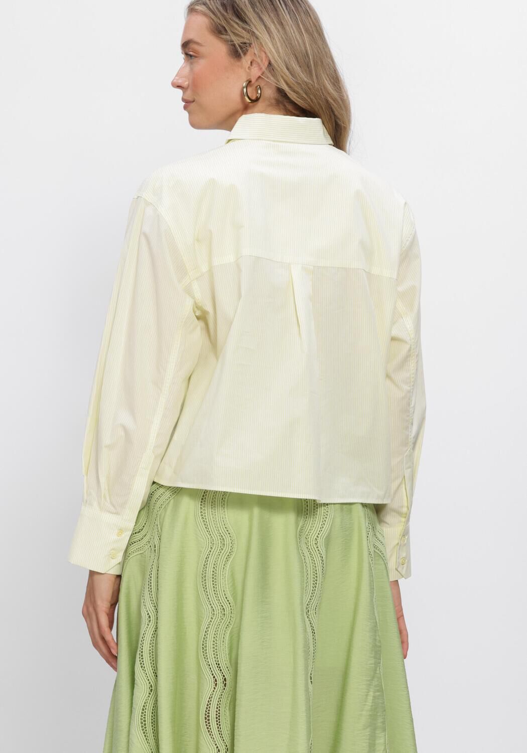 Gele COPENHAGEN MUSE Blouses CMBLAIRE-SHIRT - large