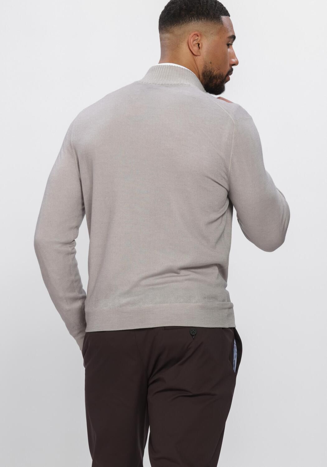 Grijze GRAN SASSO Vest JACKET ZIP - large