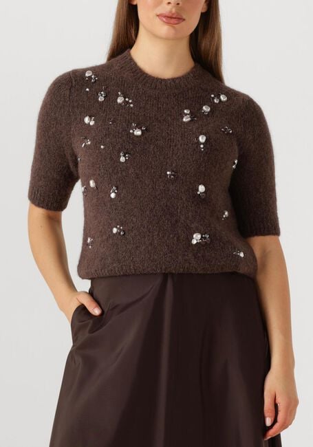 Bruine DOROTHEE SCHUMACHER Trui LOVING TOUCH PULLOVER - large