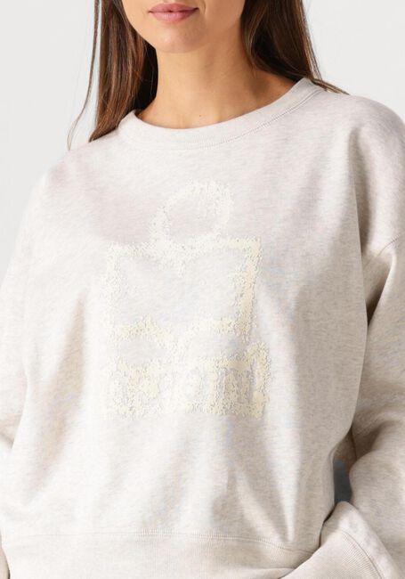 Ecru MARANT ETOILE Sweater MOBYLI SWEAT SHIRT - large