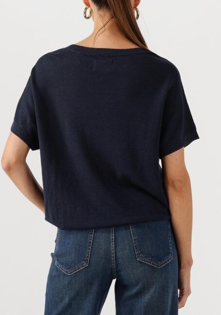 Donkerblauwe DES PETITS HAUTS T-shirt ALEXO - large