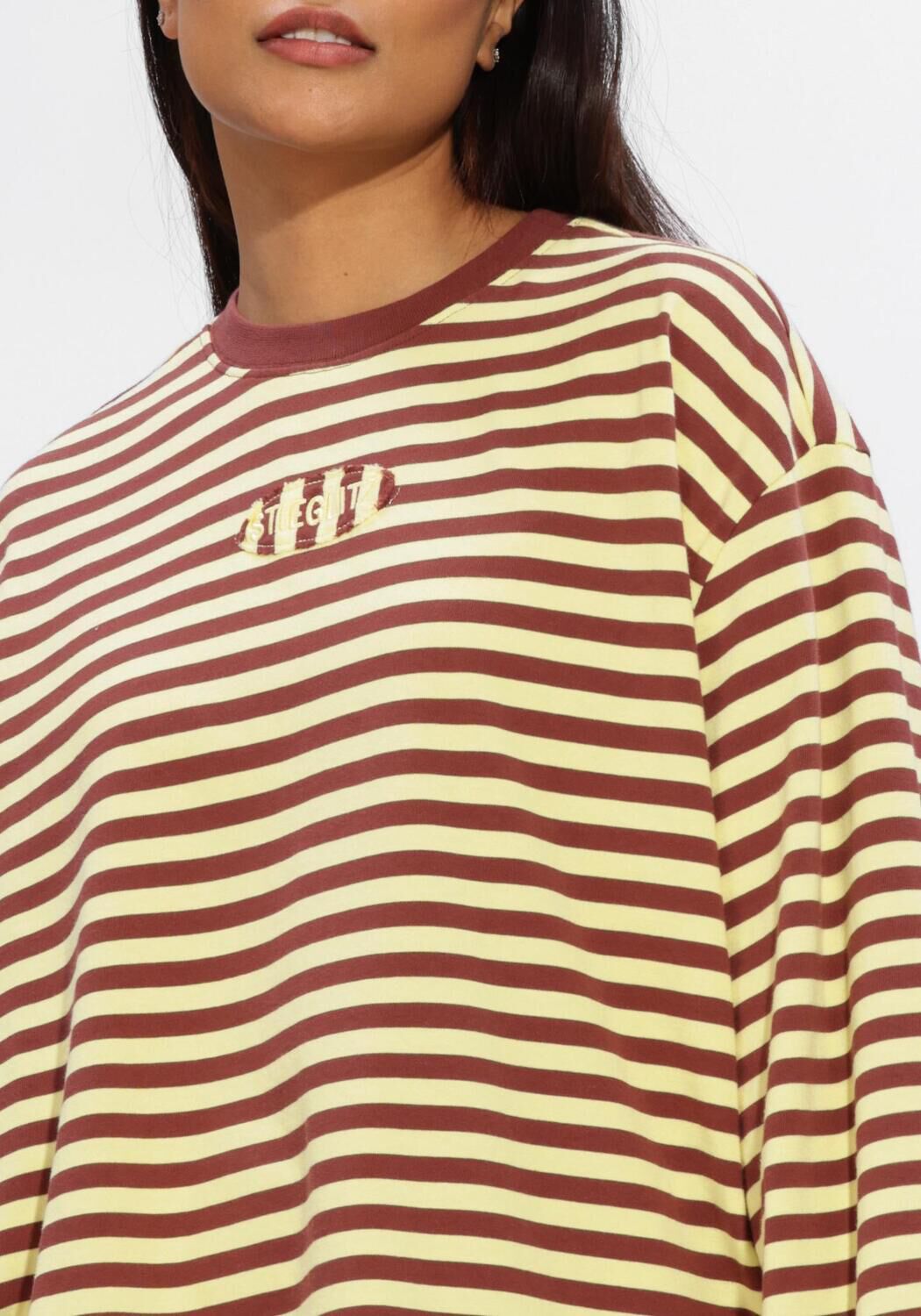 Multi STIEGLITZ Trui TEE WIDE SLEEVES - large