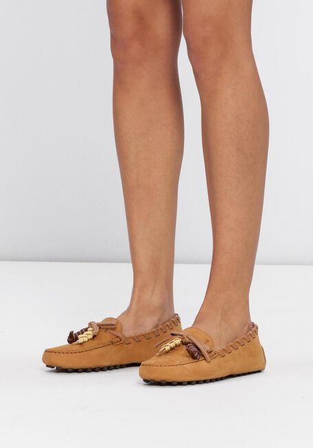 Camel TOD'S Mocassins GOMMINO 22L NAPPINE MIGN.INFILATURA - large