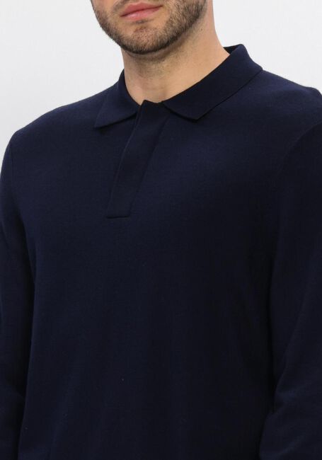 Donkerblauwe NN.07 Trui EMERSON POLO 6605 - large