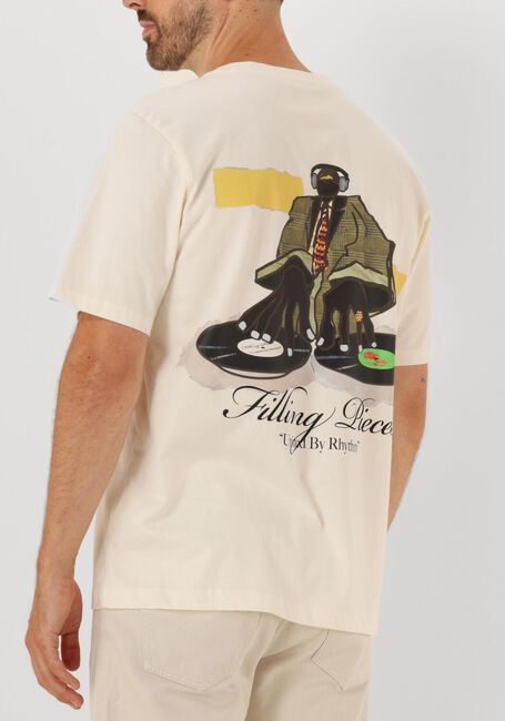 Ecru FILLING PIECES T-shirt T-SHIRT DJ - large