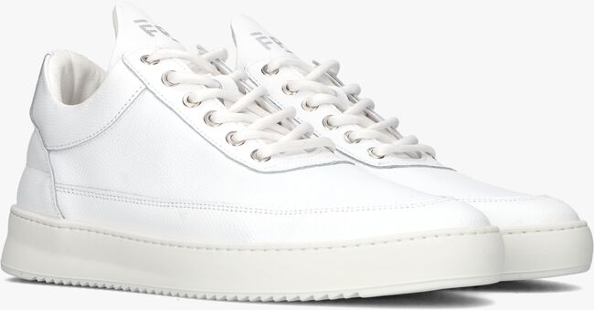 witte filling pieces lage sneakers low top ripple cr