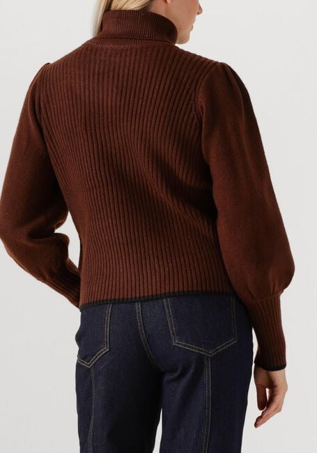 CO'COUTURE ROW PUFF RIB ROLLNECK - large