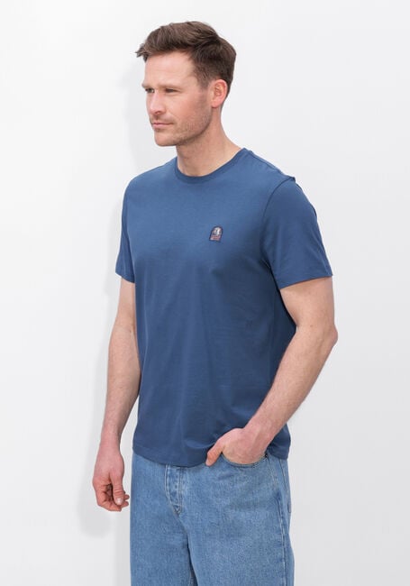 Donkerblauwe PARAJUMPERS T-shirt PATCH TEE - large