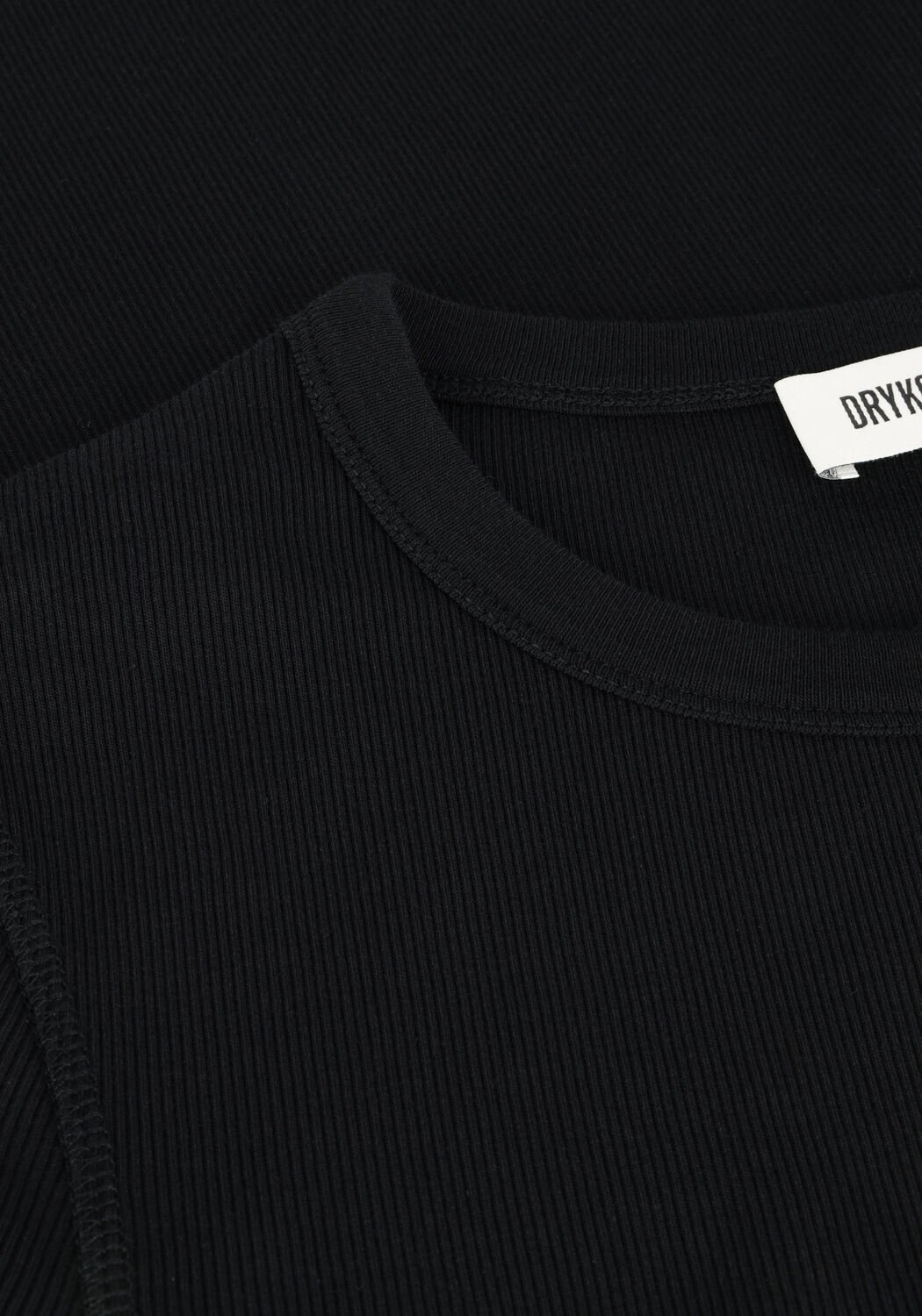 Zwarte DRYKORN T-shirt SELAY - large