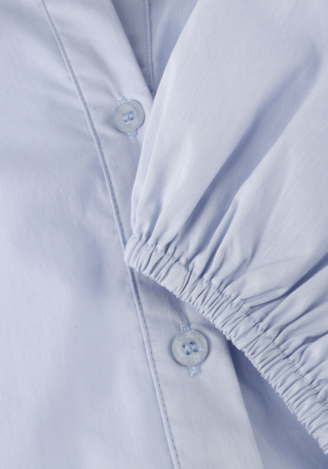 Lichtblauwe JANICE Blouses LARS TWEED - large