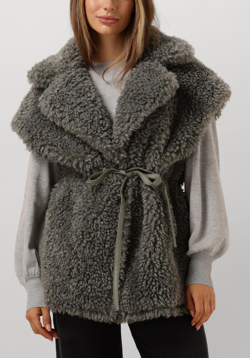 Grijze IBANA Gilet CILKA - large