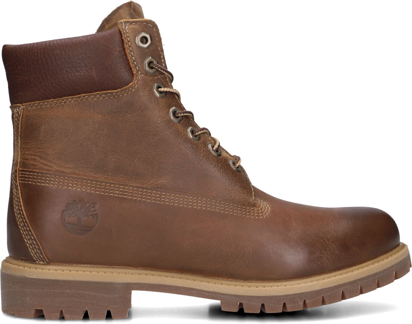 Timberland Veterboots Heren Heritage 6 In Premium, Maat: 41,5, Materiaal: Leer, Kleur: Bruin
