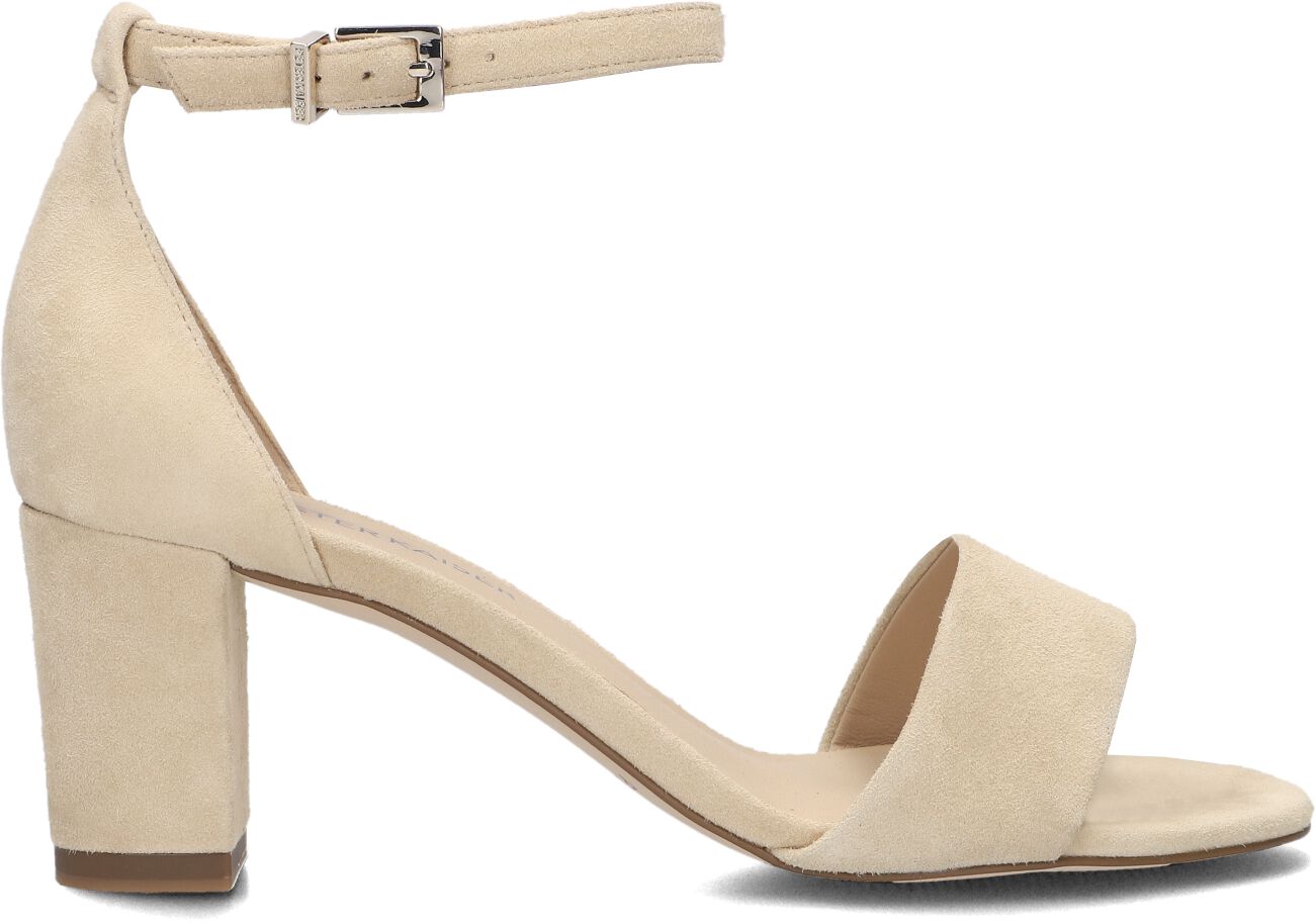 Peter Kaiser Sandalen met Hak Dames 78340, Maat: 39, Materiaal: Leer, Kleur: Beige afbeelding 1