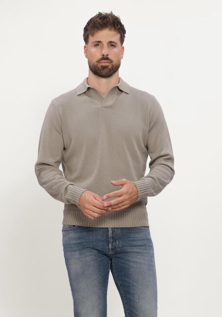 Beige FILIPPO DE LAURENTIIS Polo POLO SKIPPER ML - large