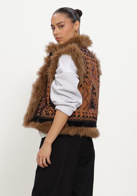 Bruine ANTIK BATIK Blouses IVAN GILET - large