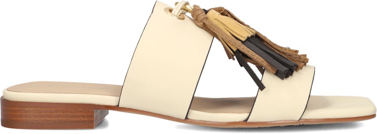 Stefano Lauran Slingbacks Dames St2650, Maat: 36, Materiaal: Leer, Kleur: Beige afbeelding 1