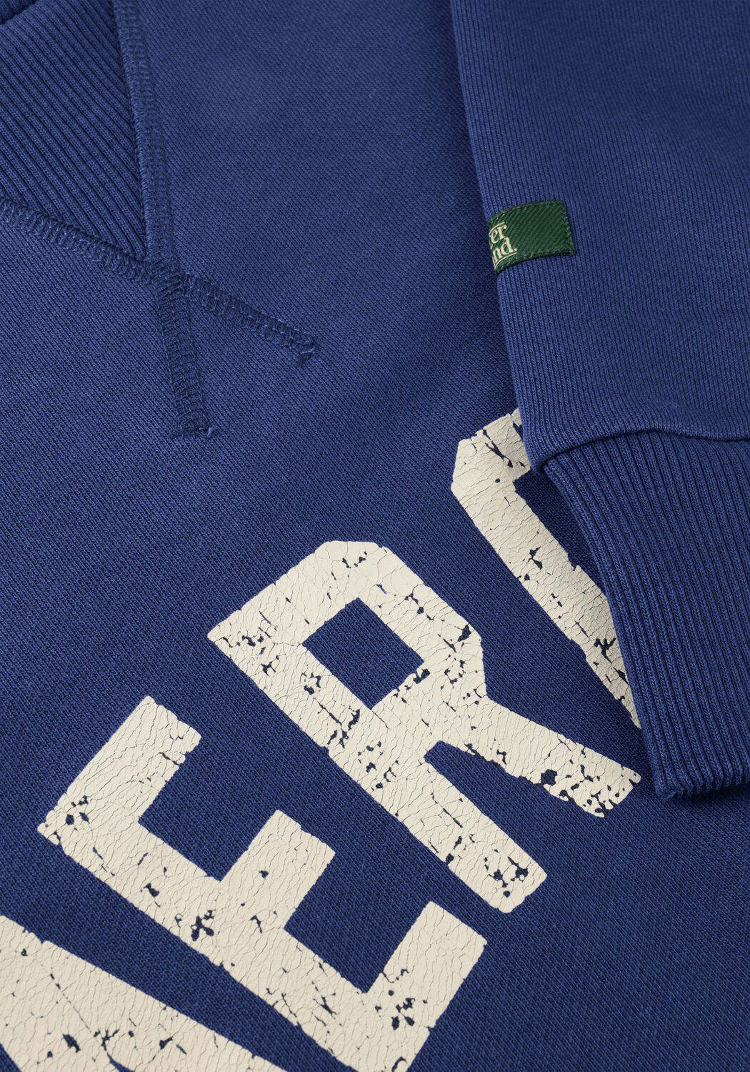 Donkerblauwe MERCER AMSTERDAM Sweater MERCER LOGO SWEAT - large