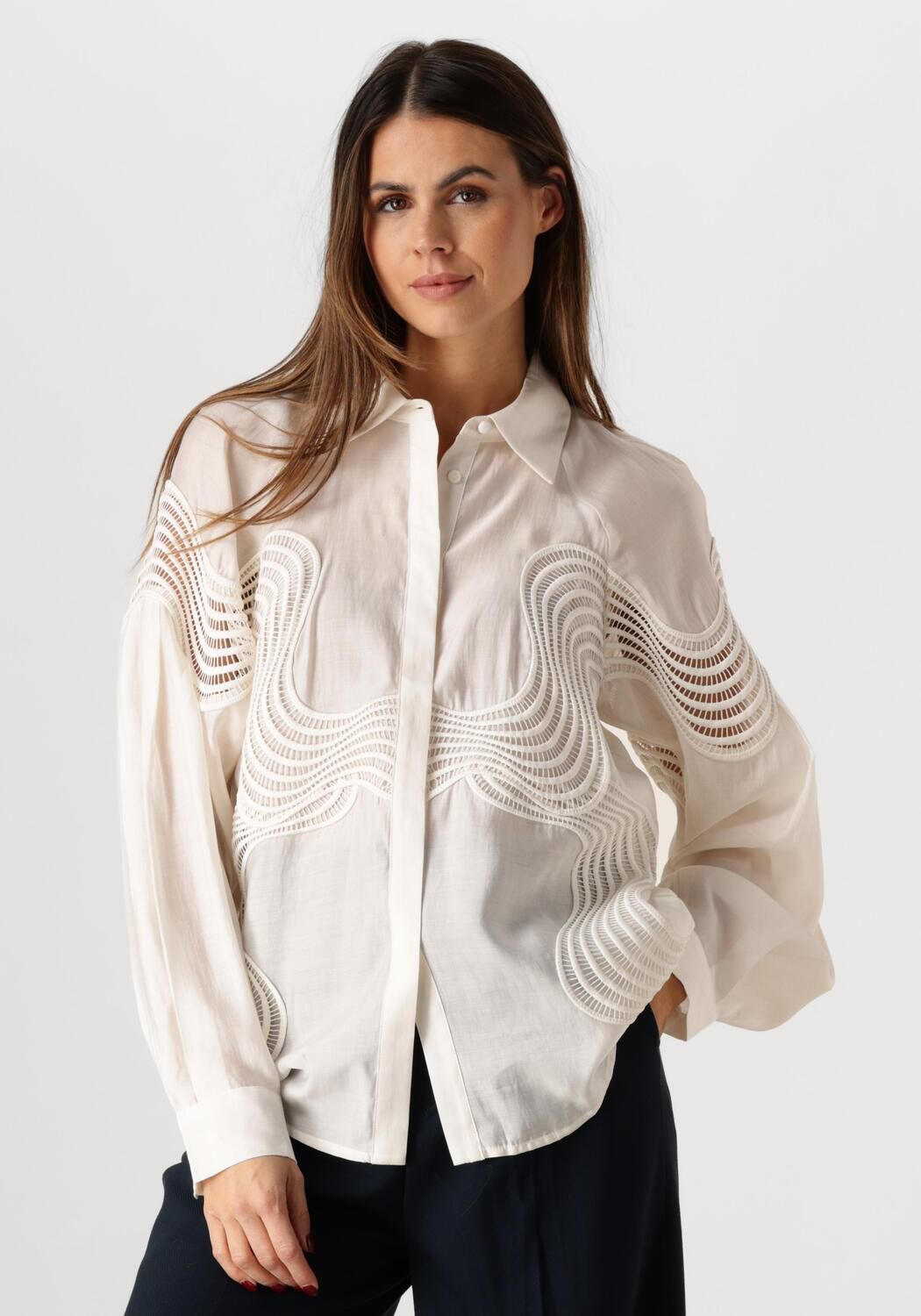Copenhagen Muse Blouse
Dames Cmmolly-shirt 1, Maat: L, Kleur: Ecru afbeelding 1