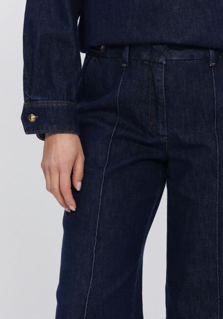 Donkerblauwe LUISA CERANO Flared jeans WIDE LEG CHINO - large