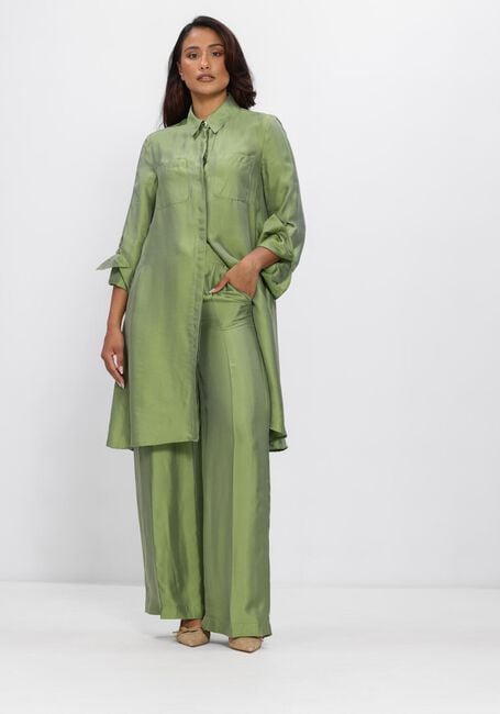 Groene LUISA CERANO Wijde broek 638884/3830-00 - large