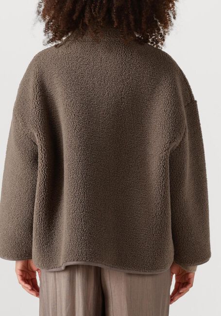 Bruine KNIT-TED Teddy jas JILL - large