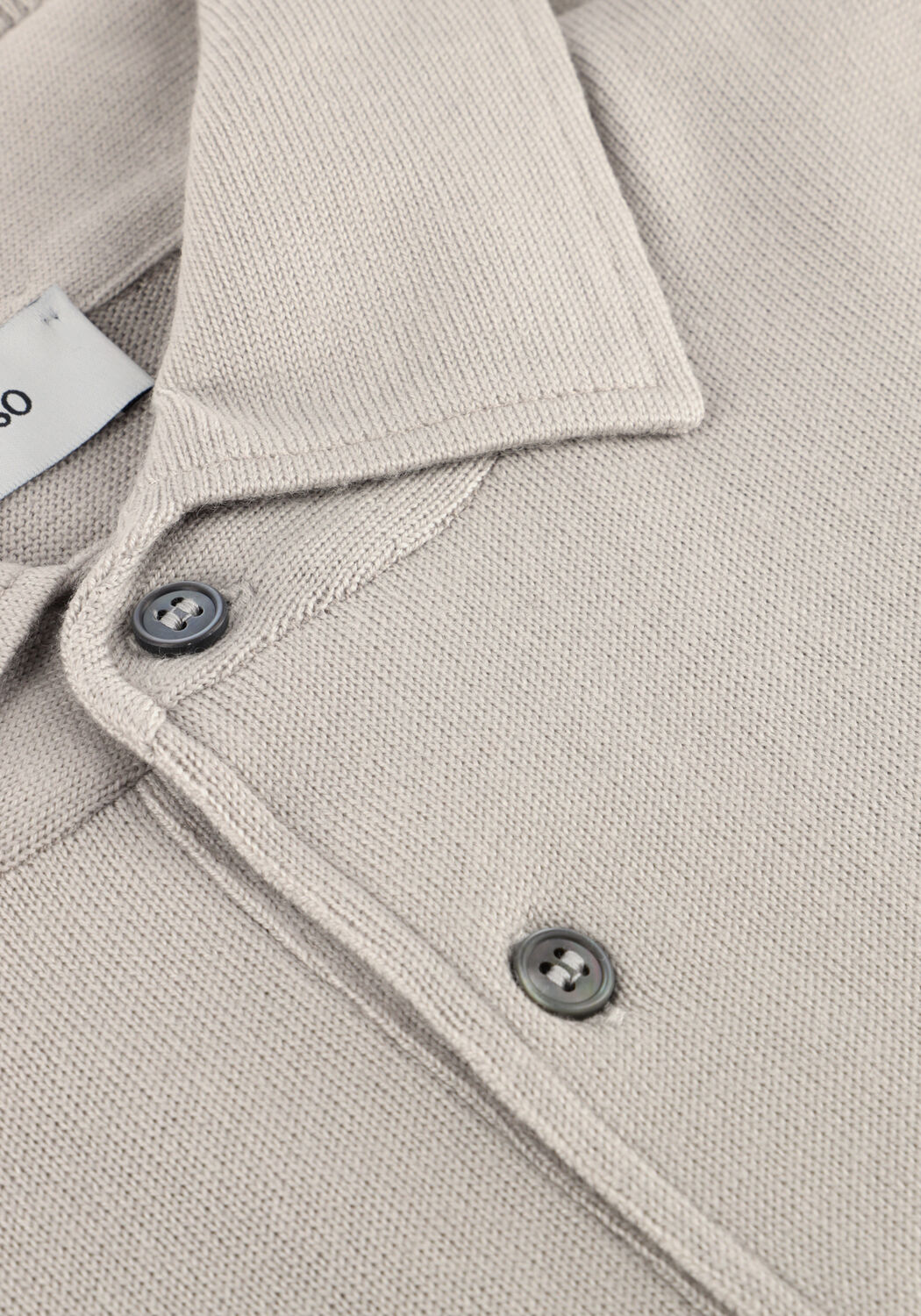 Lichtgrijze GRAN SASSO Polo POLO L SLV - large