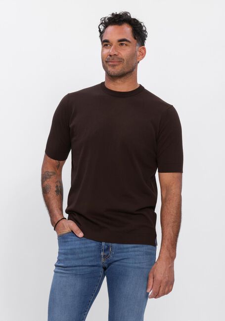 Bruine FILIPPO DE LAURENTIIS T-shirt TSHIRT MC - large