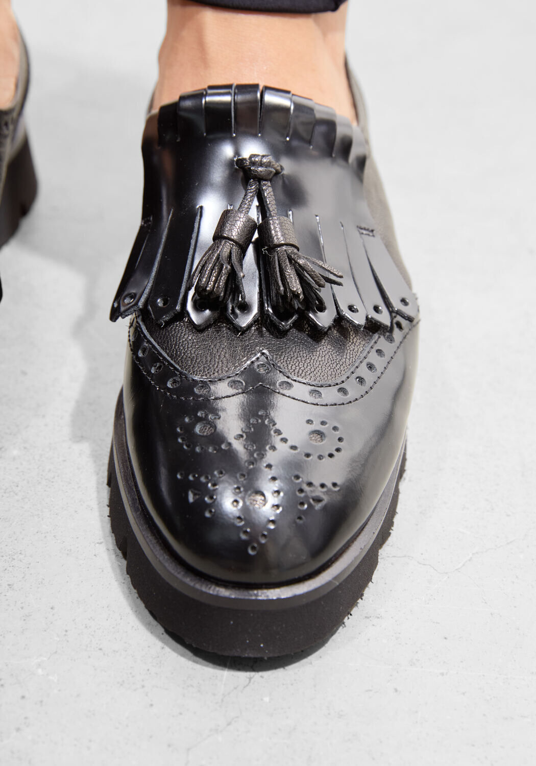 Zwarte BRUNATE Instappers 11076 - large