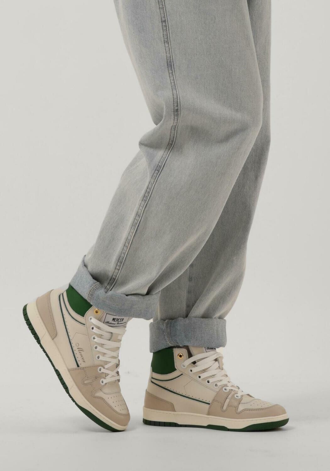 Witte MERCER AMSTERDAM Hoge sneakers THE BROOKLYN HIGH - large