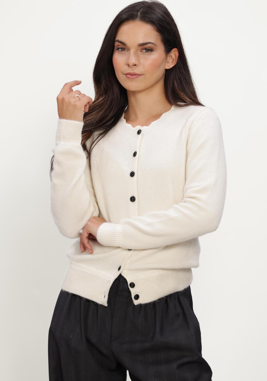 Gebroken wit ISABEL MARANT Trui NAIA CARDIGAN - large