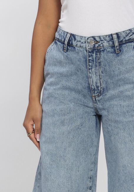 Blauwe HAUTE L'AMITI&Eacute; Broeken DENIM HAREM TALL PANT - large