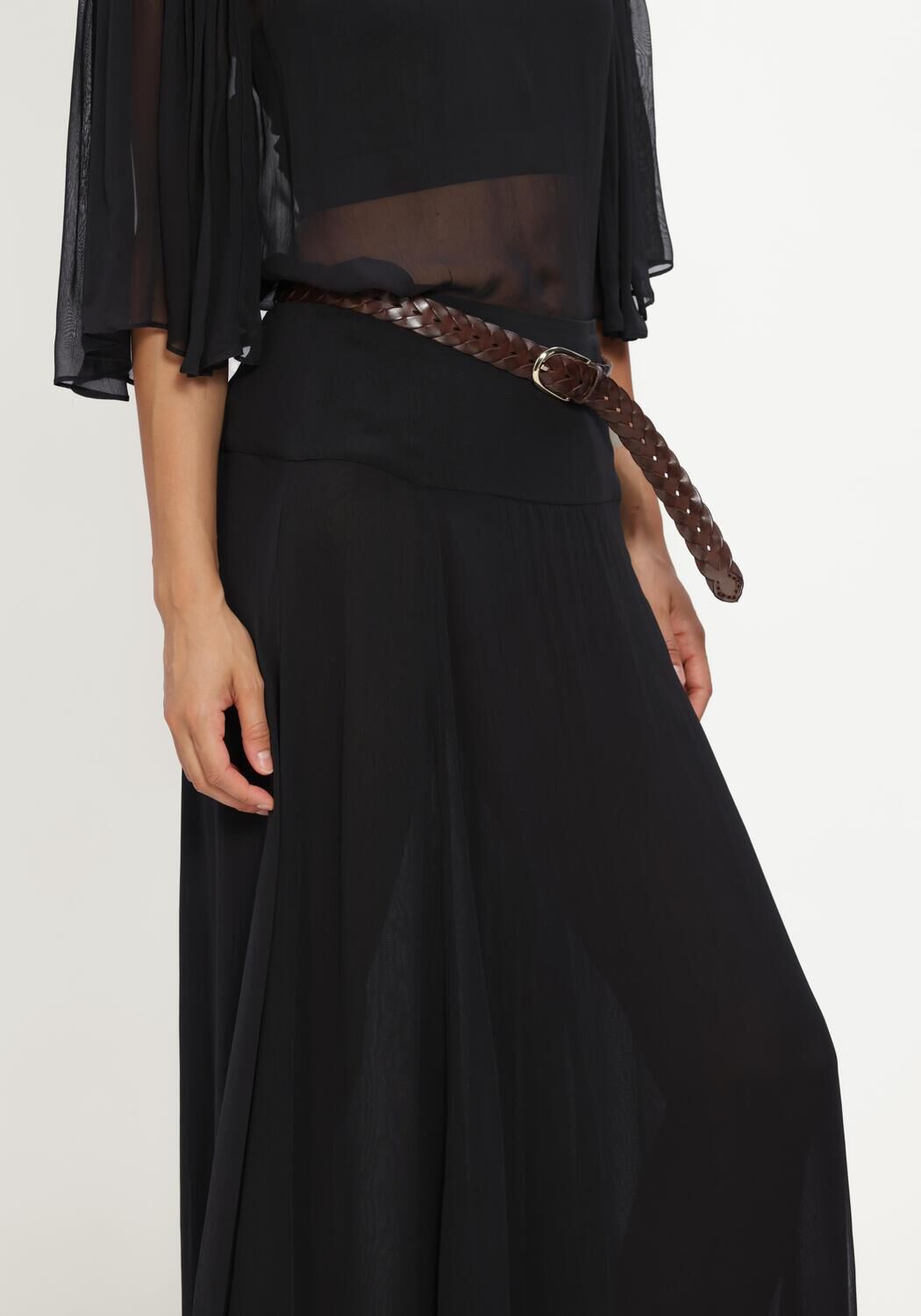 Zwarte ISABEL MARANT Maxirok FRAN - large