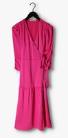 Fuchsia CO'COUTURE Midi jurk MIRA WRAP DRESS - medium