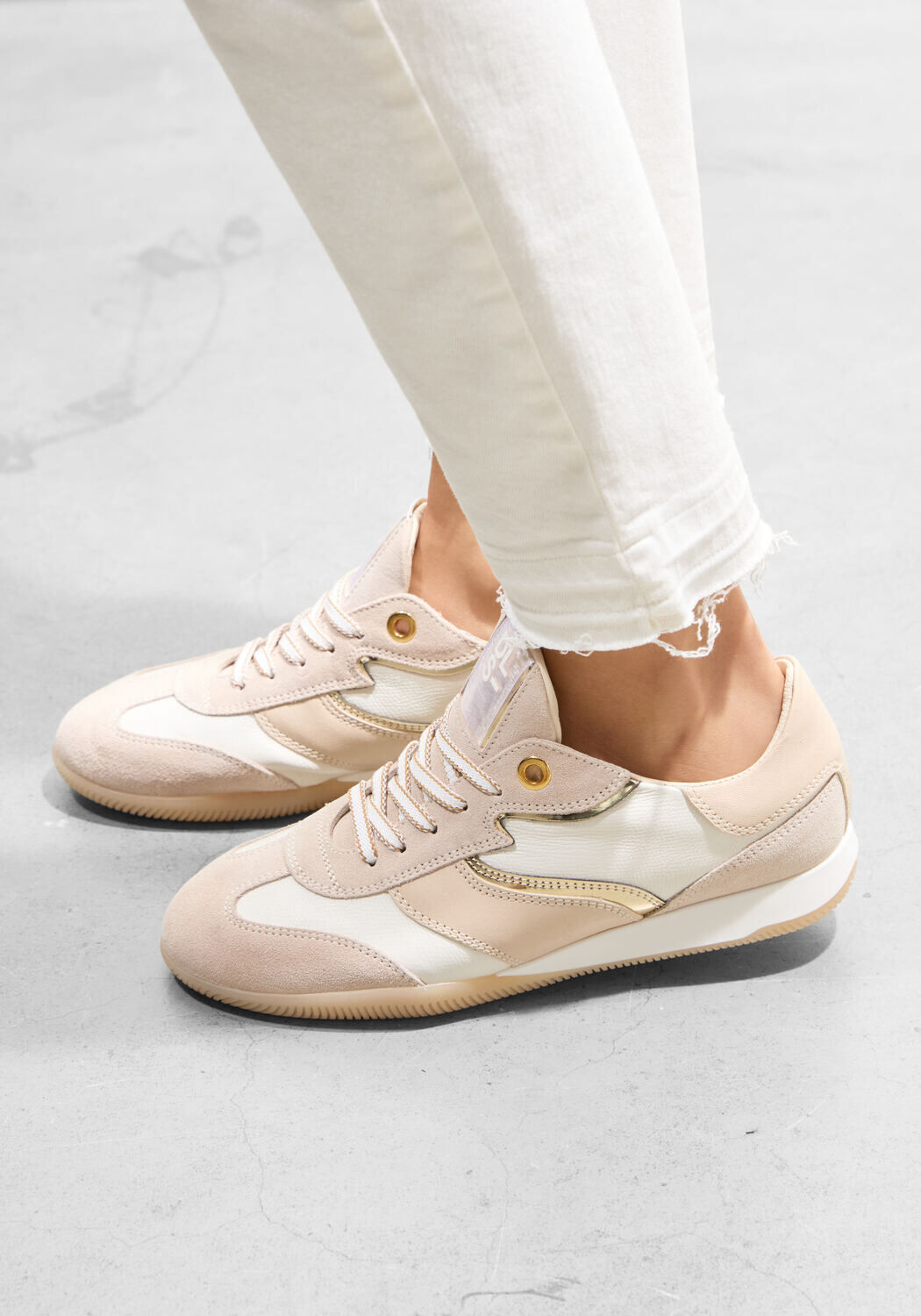 Gouden DL SPORT Lage sneakers 6568 - medium