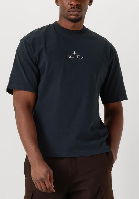 Donkerblauwe STONE ISLAND T-shirt SS T SHIRT - large