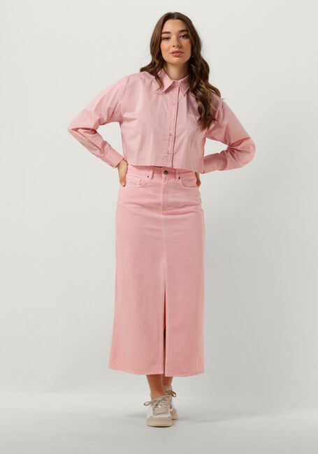 Roze CO'COUTURE Blouses COTTON CRISP CROPPED SHIRT - large