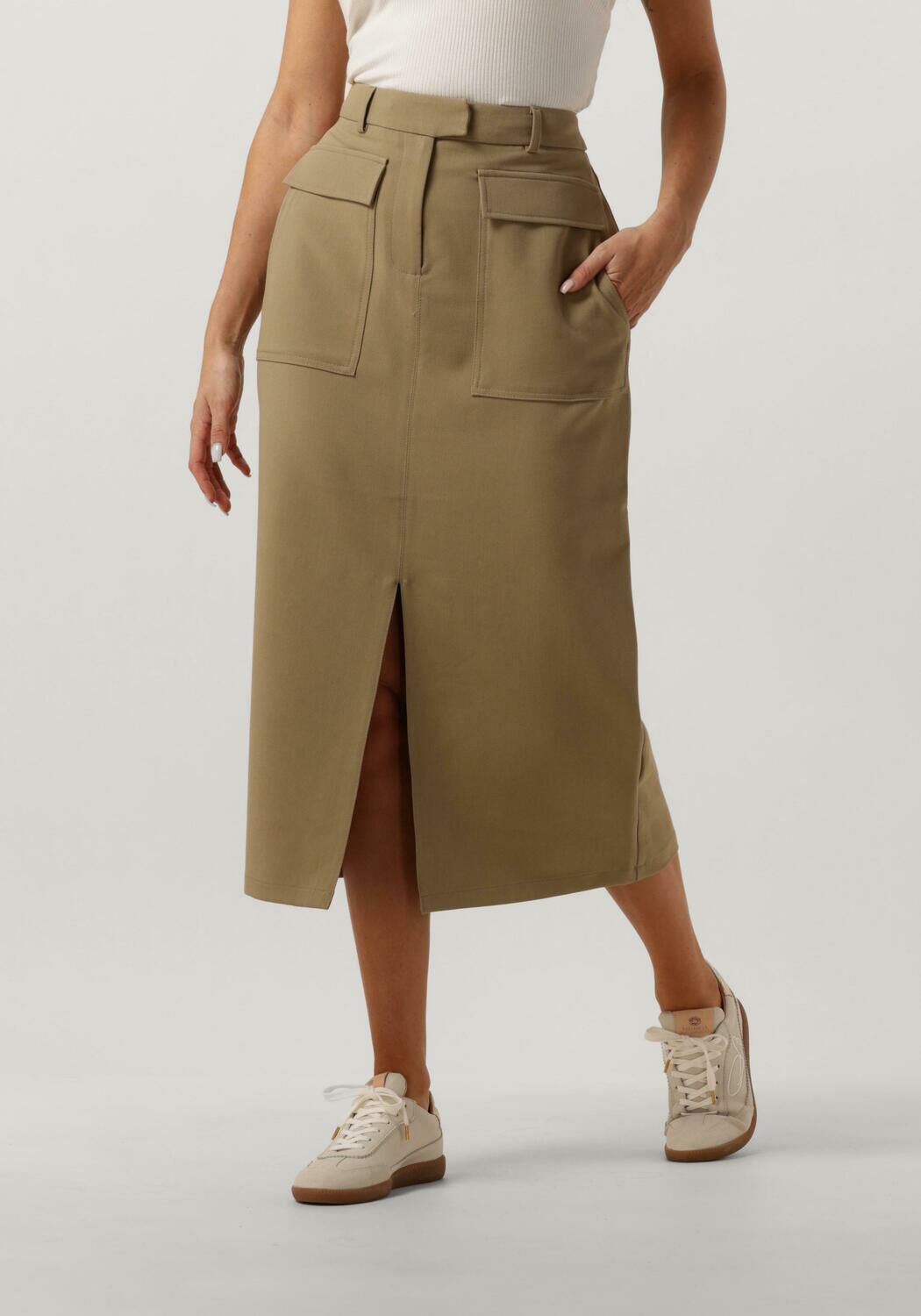 AAIKO Midirok Dames Salana R Pes 345, Maat: L, Kleur: Groen