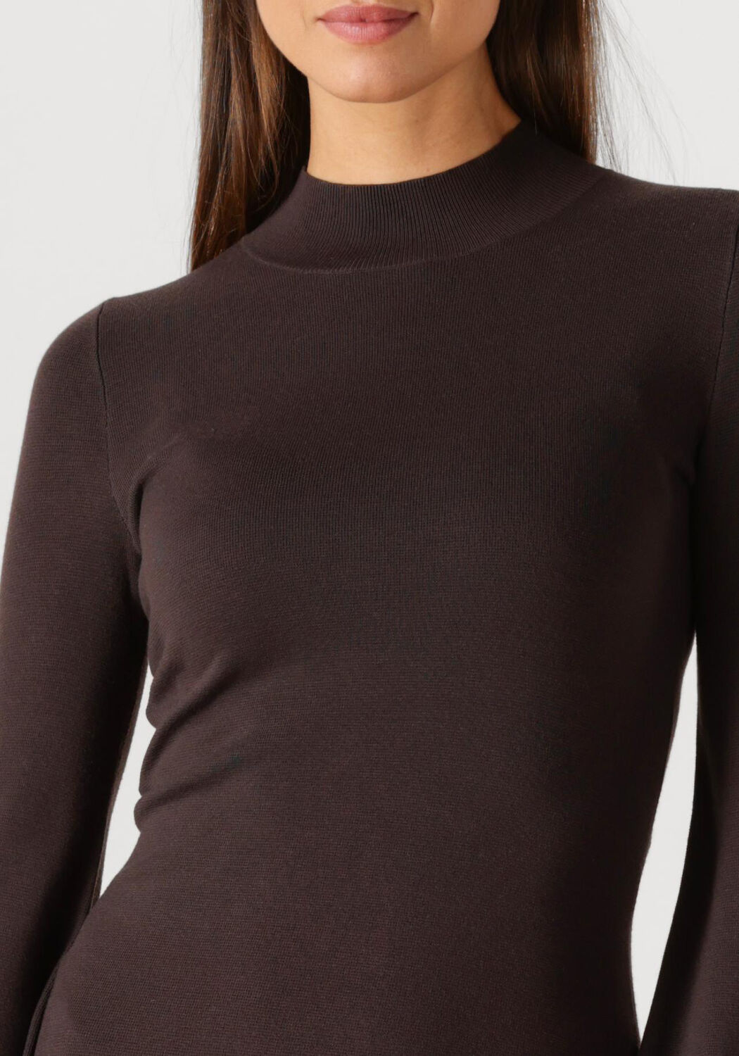 Bruine VANESSA BRUNO Midi jurk FABIANAR DRESS - large