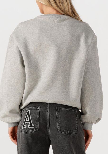 Grijze ALIX THE LABEL Sweater LADIES KNITTED ADVENTURE SWEATER - large