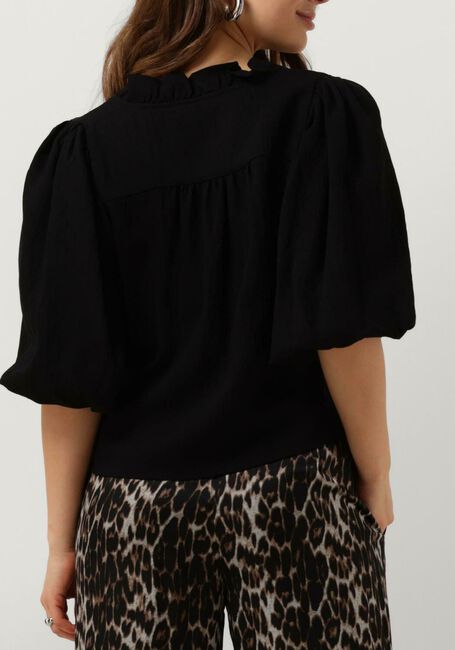 Zwarte CO'COUTURE Blouses SUADA PUFF SS BLOUSE - large