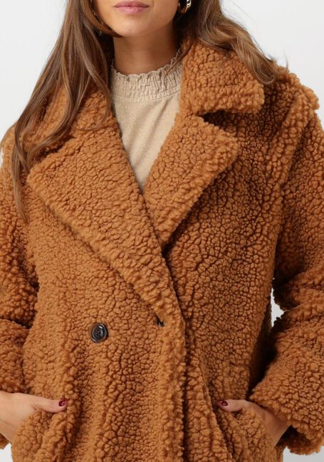 Camel UGG Teddy jas GERTRUDE LONG TEDDY COAT - large