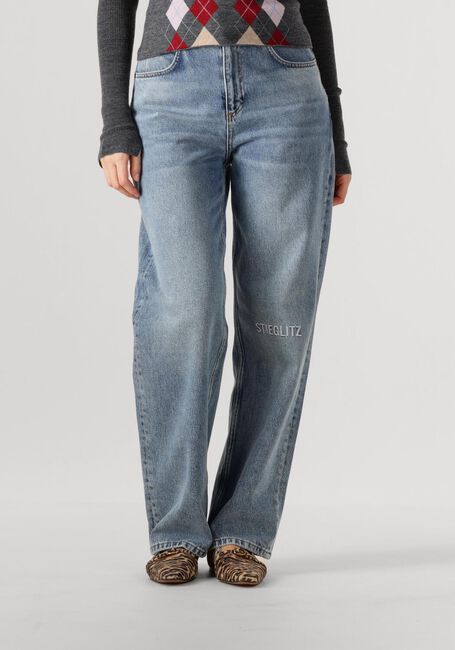 Lichtblauwe STIEGLITZ Wide jeans ARYO JEANS - large