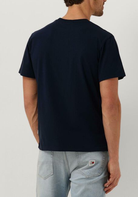 Donkerblauwe FORÉT T-shirt TIP T-SHIRT - large