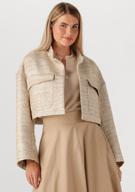 Gouden DOROTHEE SCHUMACHER Jack SHINY COOLNESS JACKET - large