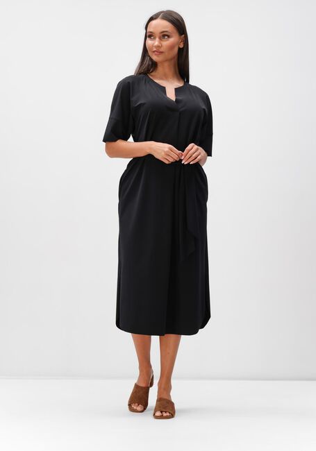 Zwarte JAPAN TKY Midi jurk GERO - large