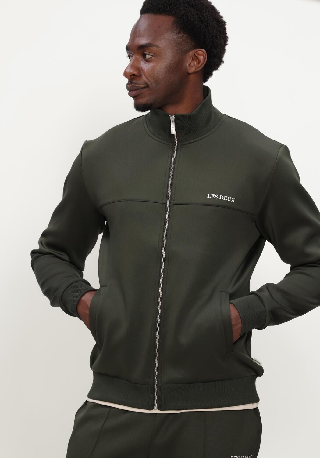 Groene LES DEUX Jack LES DEUX TRACK JACKET - large
