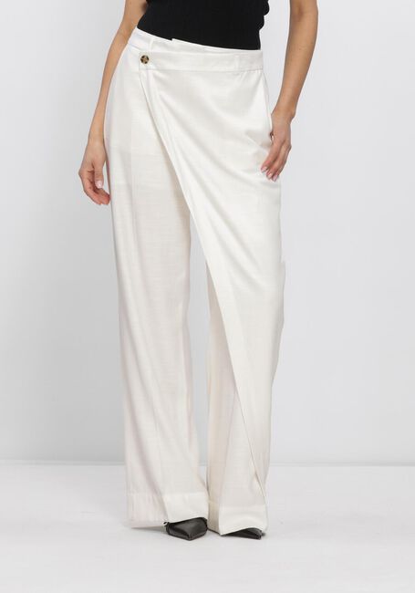 Witte HERSKIND Broeken ALINA MIDT WAIST PANTS - large
