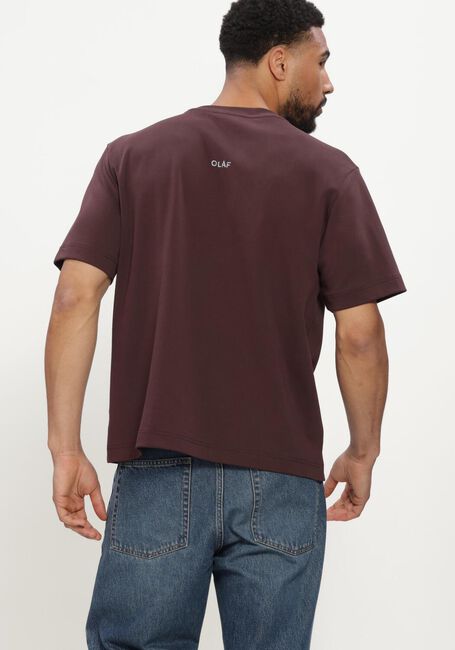 Bruine OLAF HUSSEIN T-shirt ESSENTIAL TEE - large